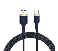 Vayox VA0059 Premium Line USB-A do USB-C 1m 3A Granatowy