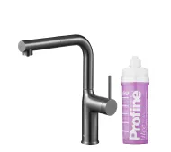 KFA Armatura Duero Pure Move Pull-Out 6623-425-61 Grafitowy Stal szlachetna