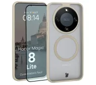 Bizon MatteO Pack do Honor Magic8 Lite Beżowy