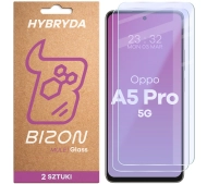 Bizon elastyczne Glass Mule Duo do Oppo A5 Pro 5G 2 sztuki