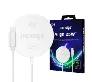 Ładowarka indukcyjna 25W MagSafe Qi2 3mk incharge Align for Apple biała