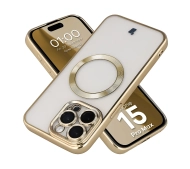 Bizon Case GuardO do iPhone 15 Pro Max Złoty