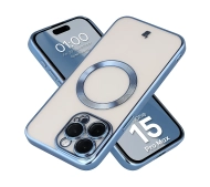 Bizon Case GuardO do iPhone 15 Pro Max Jasnoniebieski