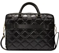 Guess Quilted 4G 16" Czarny