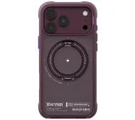 Skinarma Atlas MagSafe + Rotating Kick Stand do iPhone 18 Pro Max / 17 Pro Max Burgundowy