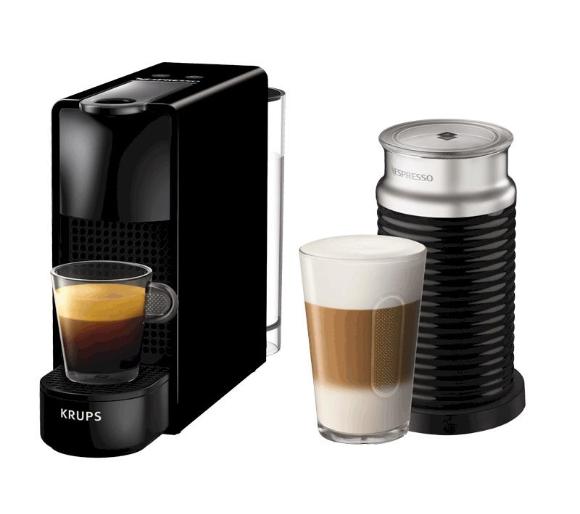 ekspres ciśnieniowy Krups Nespresso Essenza Mini & Aeroccino  XN1118 (czarny)