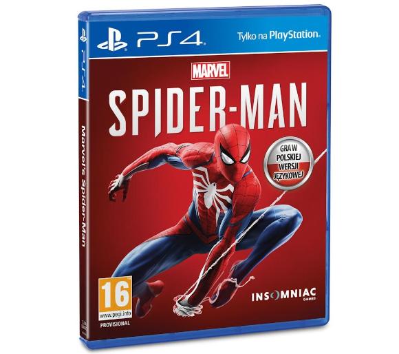 gra Marvel’s Spider-Man Gra na PS4 (Kompatybilna z PS5)