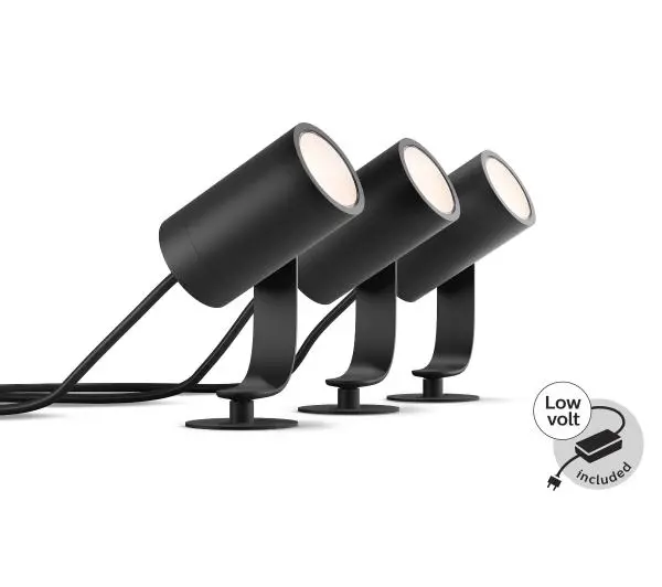 Philips Lily Hue Spike Black 17414/30/P7