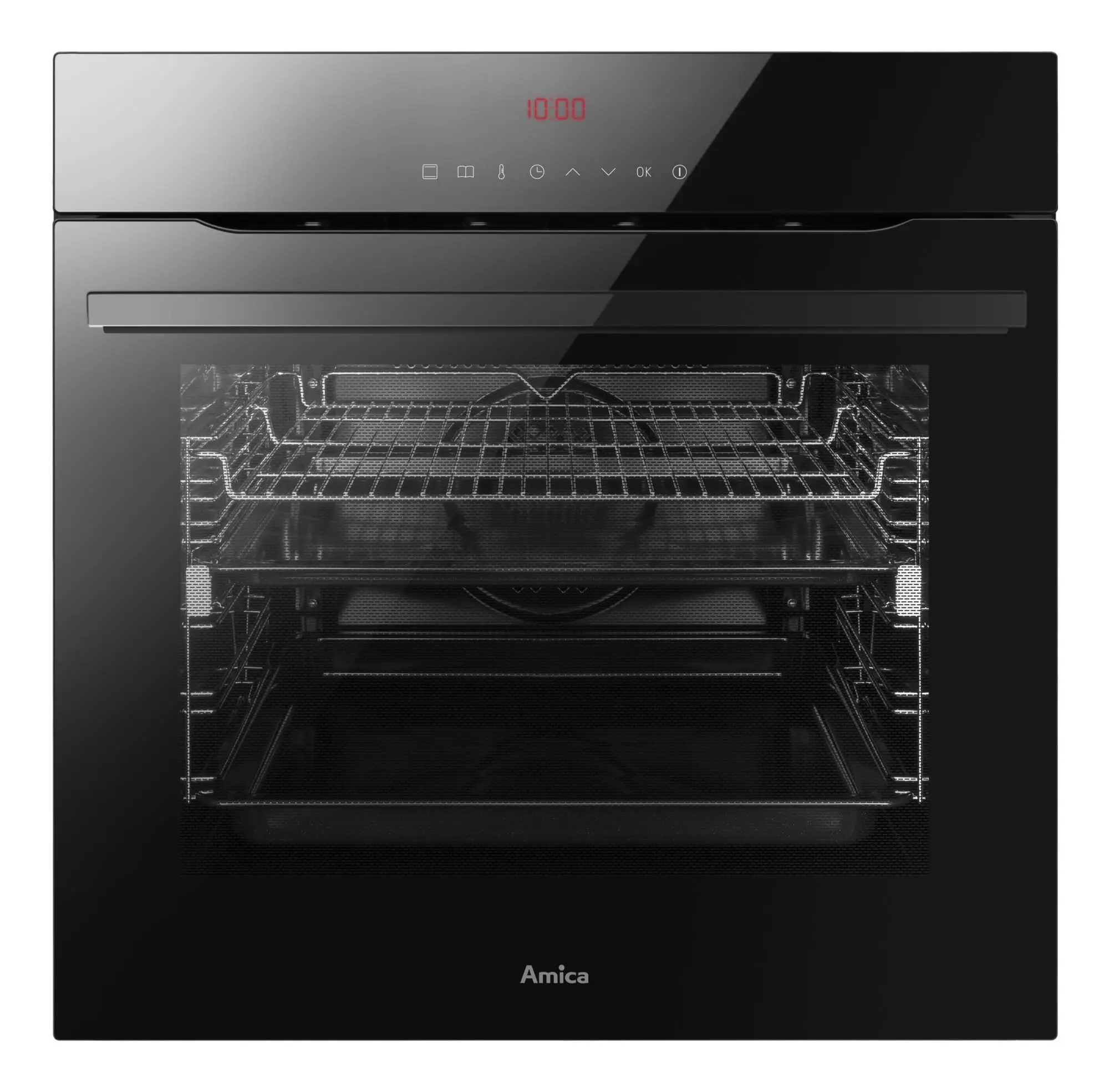 Amica ED57529B X-Type Pyro Termoobieg Czarny
