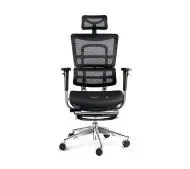 Diablo Chairs V-Master Normal Size Biurowy do 150kg Tkanina Czarny