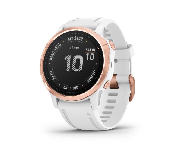 Smartwatch Garmin Fenix 6S PRO (biało-złoty)