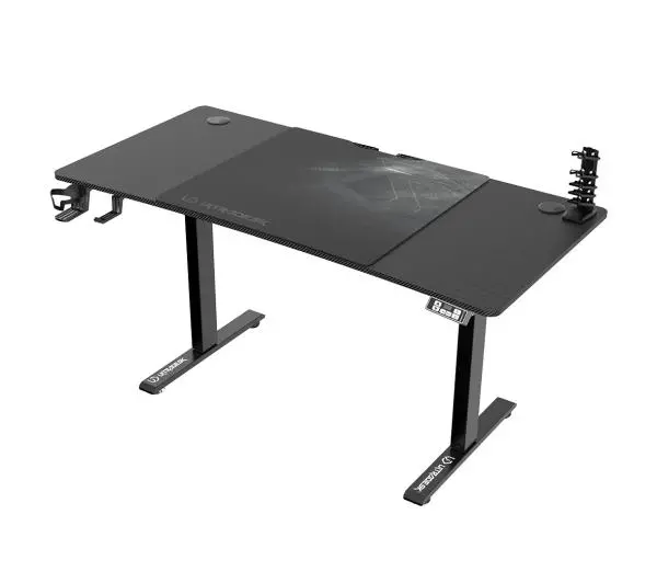 Ultradesk LEVEL V2 140cm Regulacja wysokości Czarny