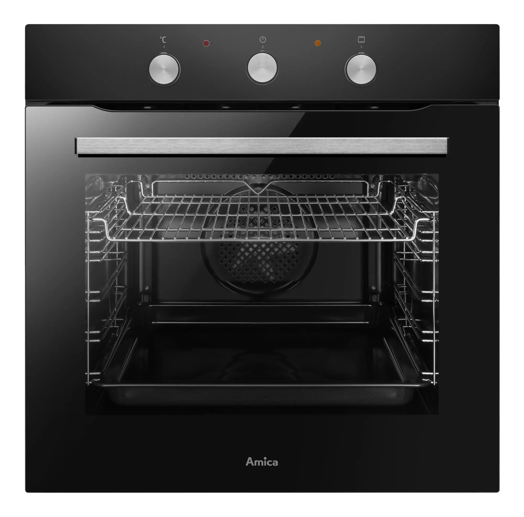 Amica ED06208B Fine Termoobieg Czarny