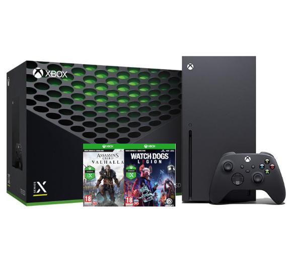 konsola Xbox Series X Xbox Series X + Assassin’s Creed Valhalla + Watch Dogs Legion