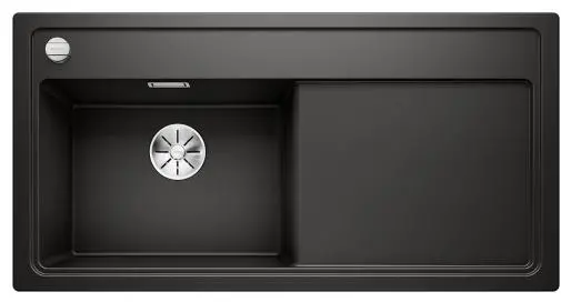 Blanco ZENAR XL 6 S 526059 Komora z lewej strony Granitowy Czarny