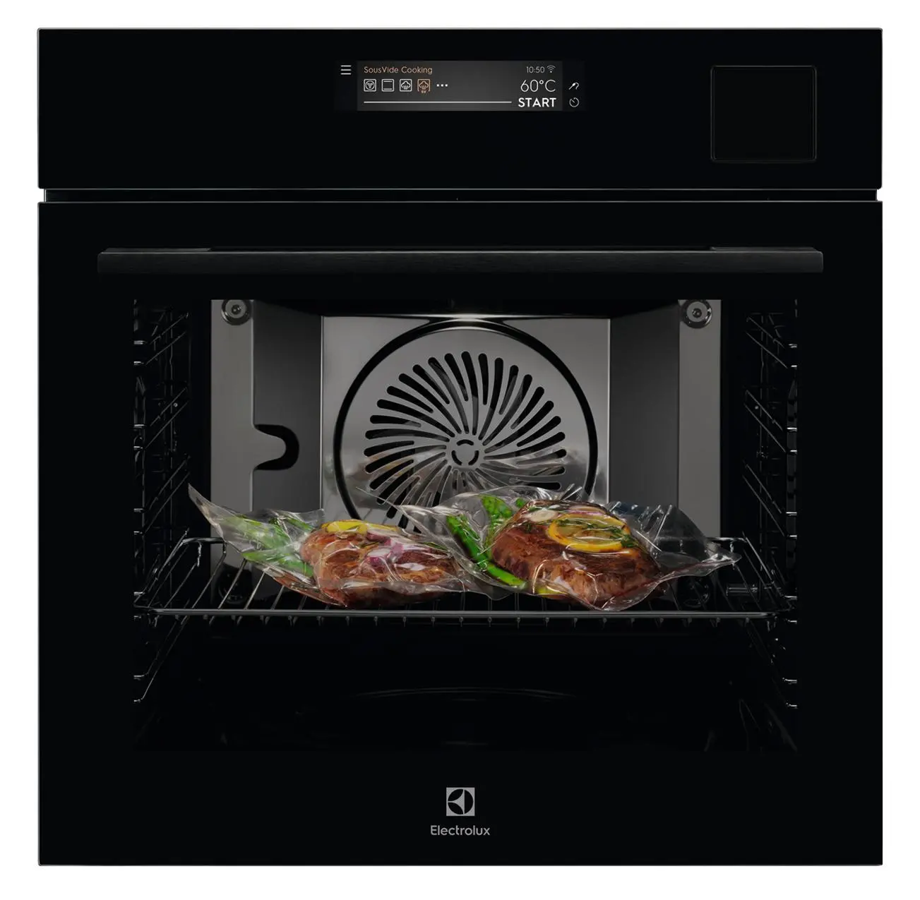 Electrolux 900 SteamPro EOA9S31WZ Termoobieg Termosonda Zdalne sterowanie Czarny