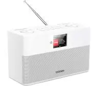 Kenwood CR-ST100S-W Radio FM DAB+ Internetowe Bluetooth Biały