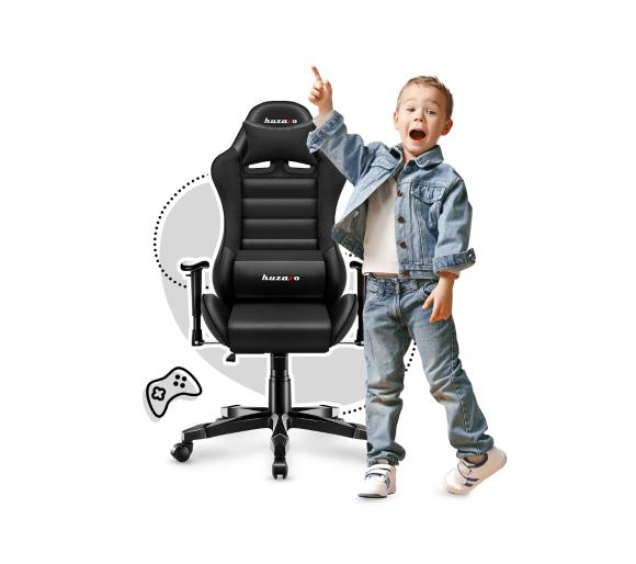 fotel gamingowy Huzaro Ranger 6.0 (czarny) dla dziecka