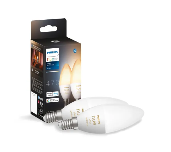 Philips Hue White Ambiance E14 2 szt.
