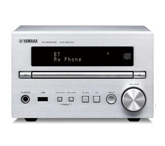 Yamaha CRX-B370D (srebrny), Indiana Line Nota 250 X (orzech) zestaw audio HiFi