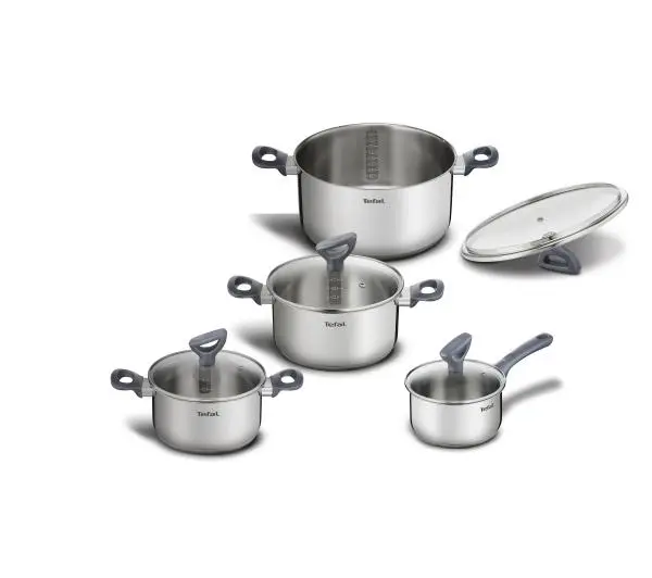 Tefal Daily Cook G712S855 Indukcja Stal nierdzewna 8 elementów