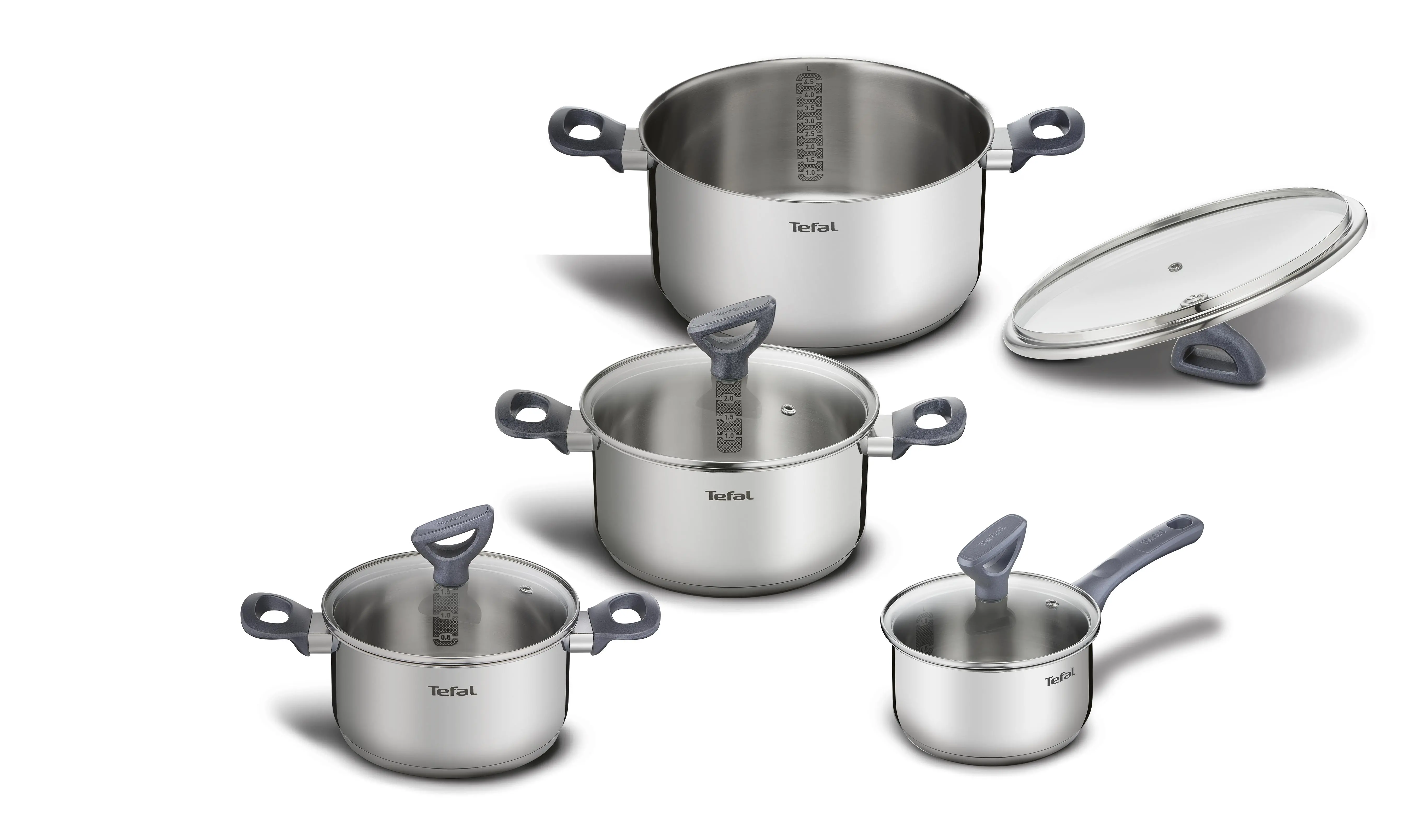 Tefal Daily Cook G712S855 Indukcja Stal nierdzewna 8 elementów