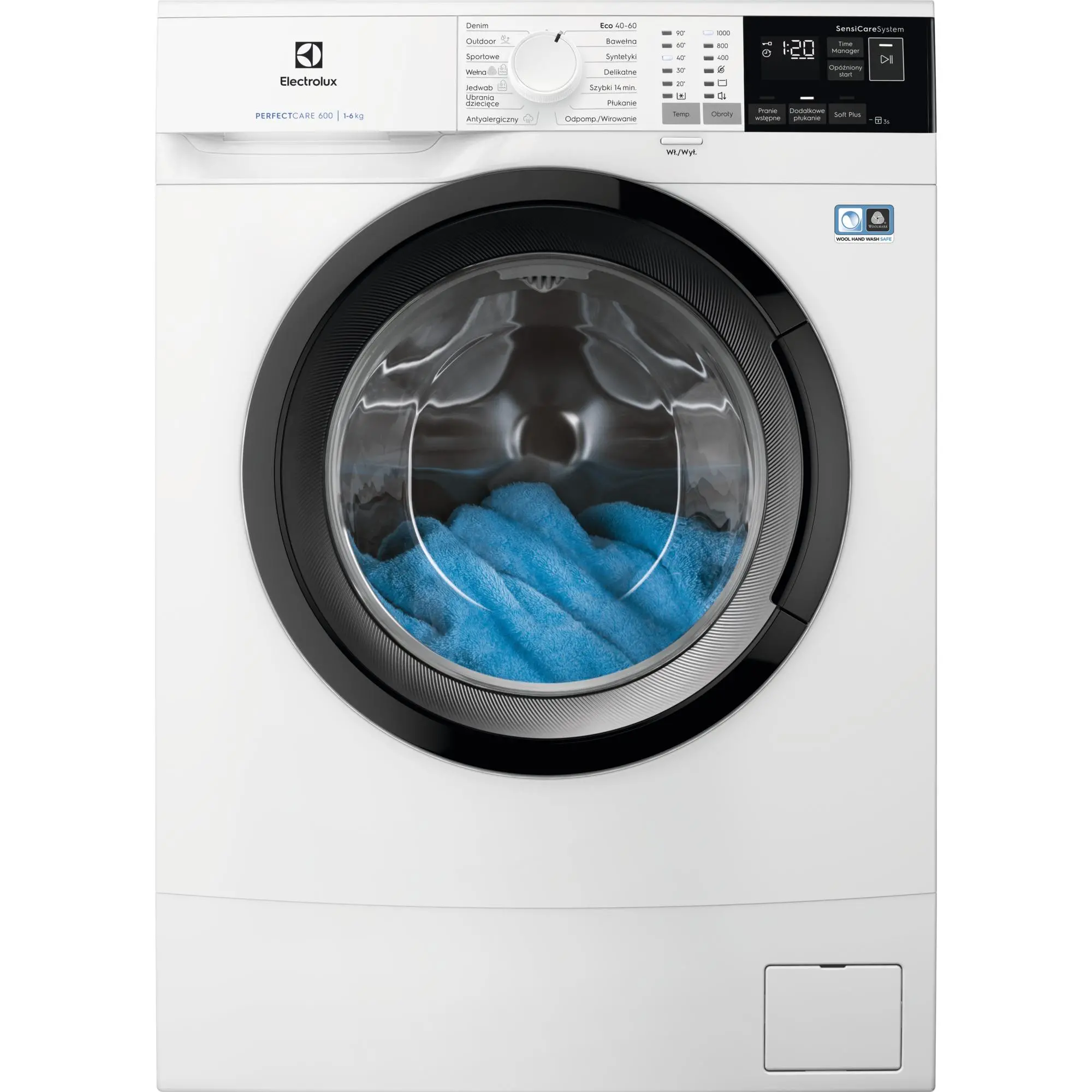 Electrolux 600 SensiCare EW6SN406BP Superslim 6kg 1000obr/min