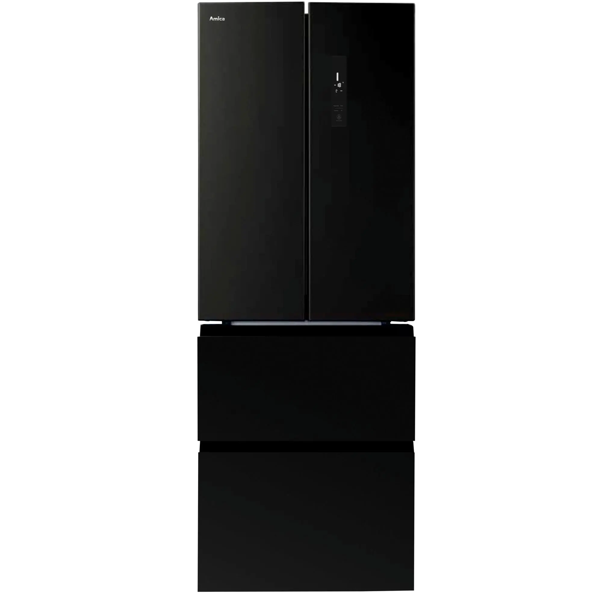 Amica FY3279.6GDFB Pełny No Frost 180,3cm Czarny