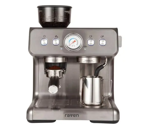Raven EER003 Kolbowy z młynkiem żarnowym Kolba 58 mm 1550W