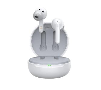 słuchawki bezprzewodowe LG TONE Free FP3W - dokanałowe - Bluetooth 5.1 - biały