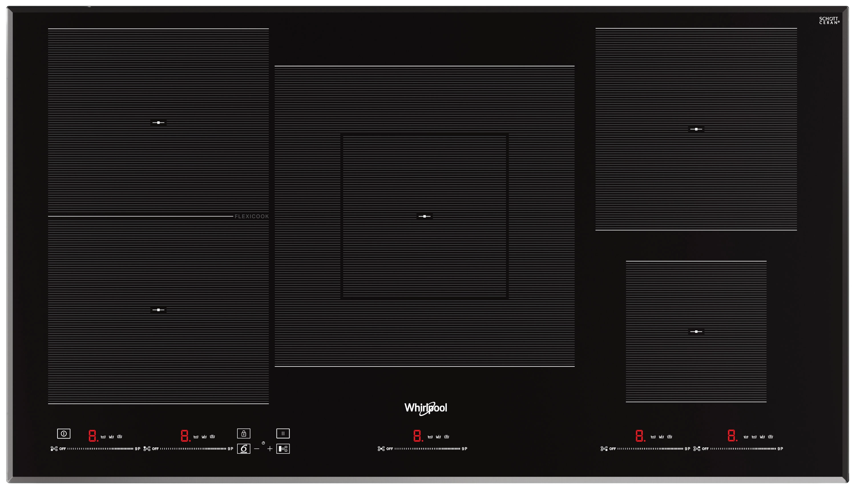 Whirlpool WT 1090 BA FlexiCook 90cm