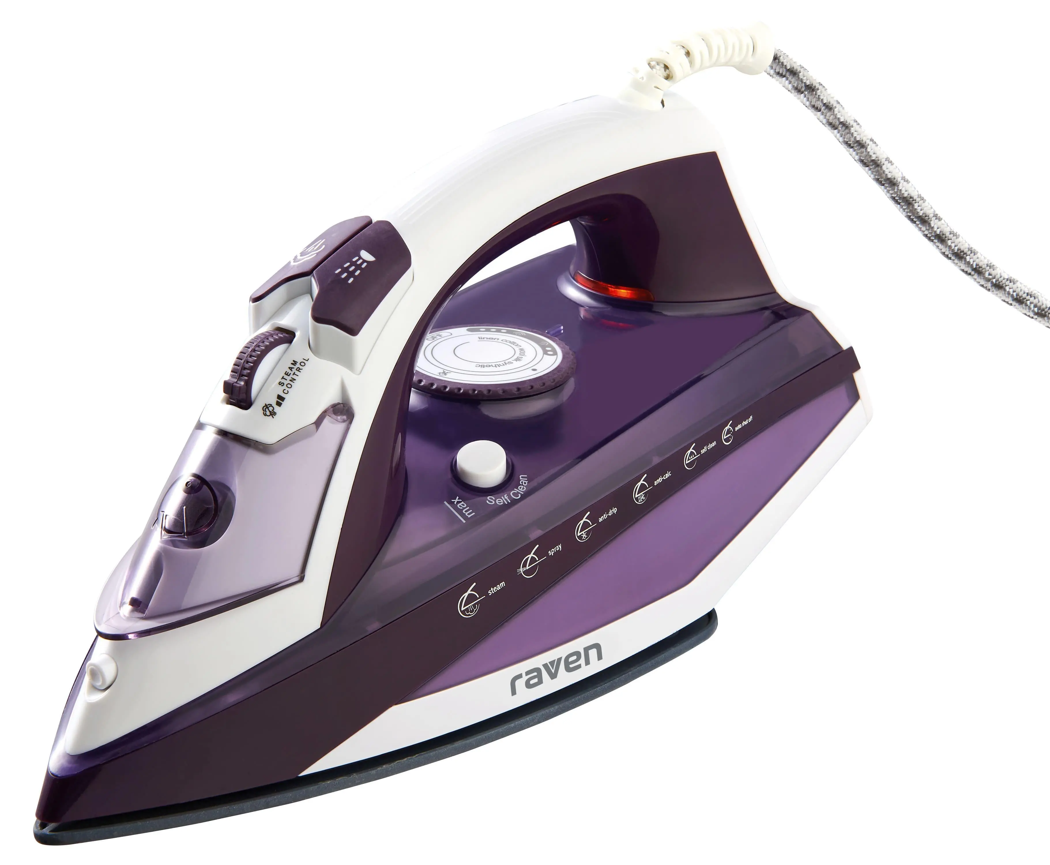 Raven EZ005X Steam Iron 140g/min