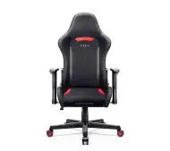 Diablo Chairs X-Starter Gamingowy do 120kg Tkanina Czarno-czerwony