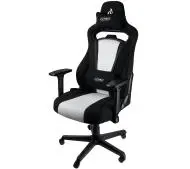 Nitro Concepts E250 Radiant White Biurowy  do 120kg Tkanina Czarno-biały