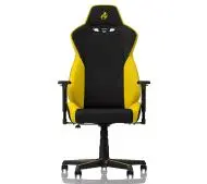 Nitro Concepts S300 Astral Yellow Gamingowy  do 135kg Tkanina Czarno-żółty
