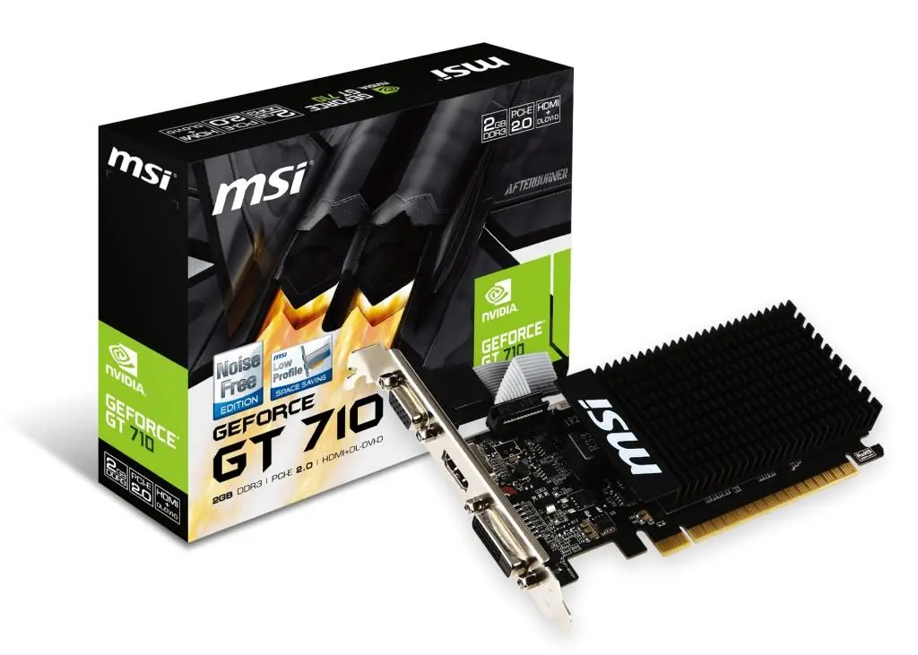 MSI GeForce GT710 2GB DDR3 64bit miniaturka