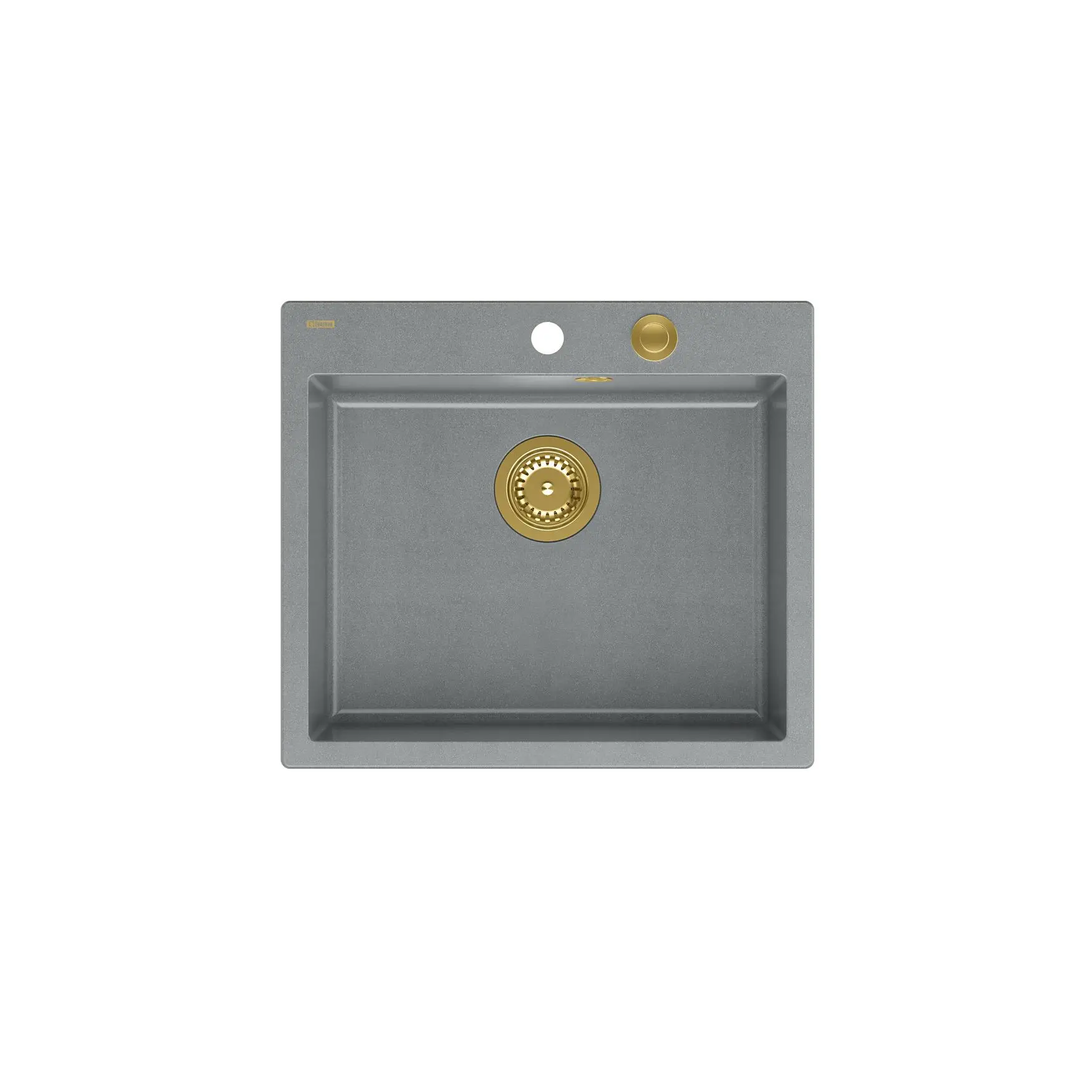 Quadron HB8304U5-G1 P2O Morgan 110 Granitowy Szary/Złoty