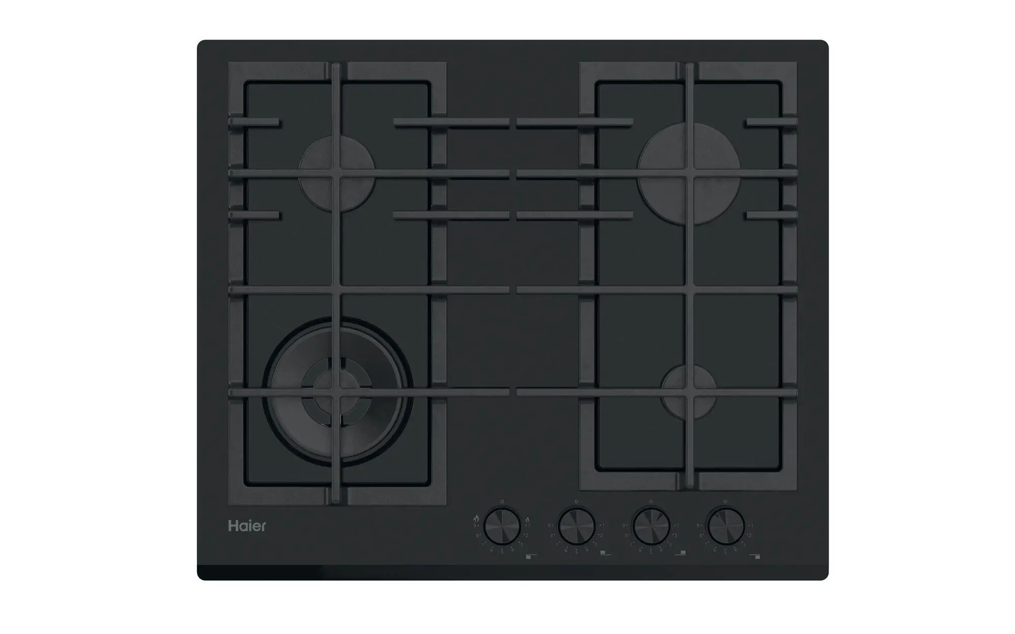 Haier Seria 4 Gas On Glass HAVG6BF4HB/1 59,5cm