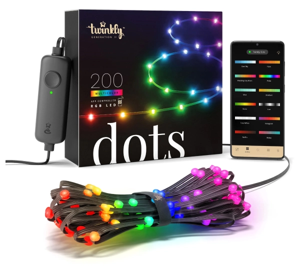Twinkly Dots 200 RGB LED 10m