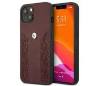 BMW Leather Curve Perforate BMHCP13MRSPPR do iPhone 13
