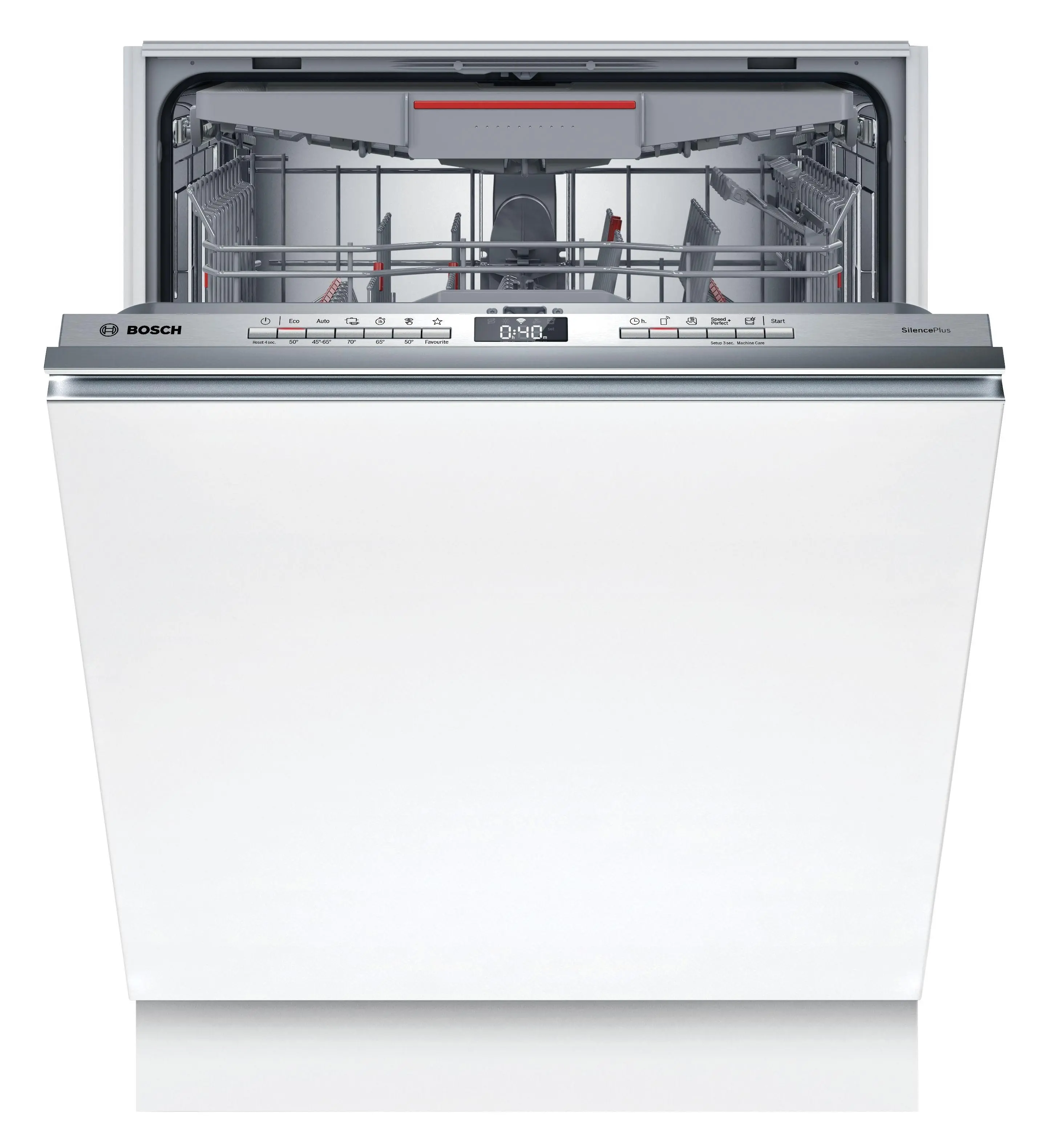 Bosch Serie 4 SMV4ECX08E 59,8cm Automatyczne otwieranie drzwi Szuflada na sztućce Zdalne sterowanie