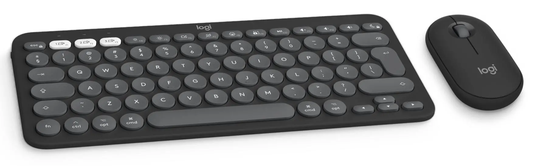 Logitech Pebble 2 Combo dla Mac  Grafitowy