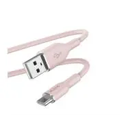 Puro ICON Soft PUUSBCICONROSEI USB-A do USB-C do 1,5m Różowy