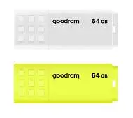 GoodRam UME2 Mix Dwupak 2x64GB USB 2.0  Biało-żółty