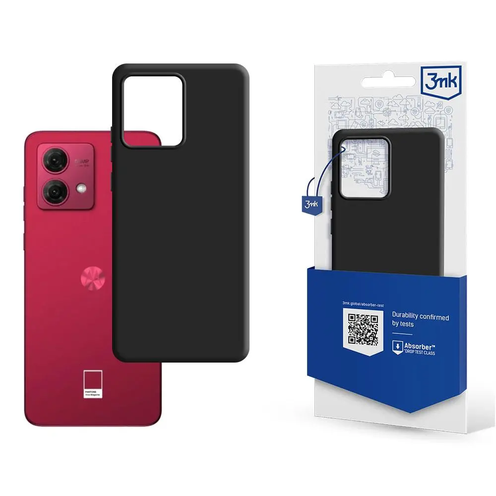 3mk Matt Case do Motorola Moto G84 5G Czarny