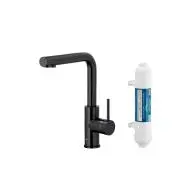 KFA Armatura Arura Duero Pure Basic 6623-912-81 Czarny Stal szlachetna