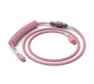 Glorious PC Gaming Race Coil Cable Prism Pink USB-C - USB-A (GLO-CBL-COIL-PP) Różowy