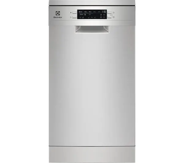 Electrolux 300 AirDry ESA63200SX 45cm Automatyczne otwieranie drzwi Szuflada na sztućce