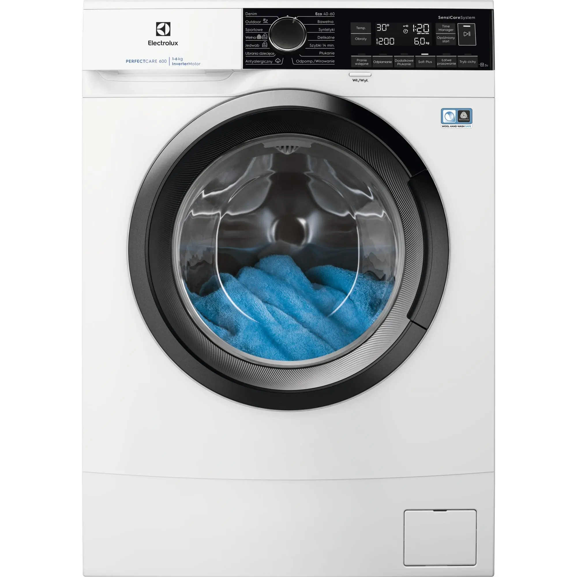 Electrolux 600 SensiCare EW6SM226BP Superslim 6kg 1200obr/min