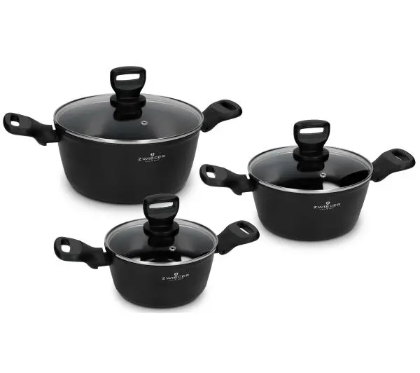 Zwieger Carbo Indukcja Aluminium 6 elementów